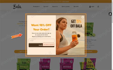 we are bala discount code